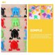 thumbnail image 3 of 100Pcs Plastic Frogs Toys Realistic Frogs Toys Colorful Bouncing Frogs Toys (Mixed Style), 3 of 4