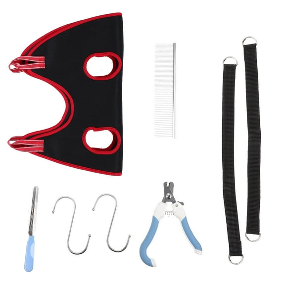 ADDHAT 1Jgo De Acicalado Roja Para Perros Y Con Material Y Fácil Instalar