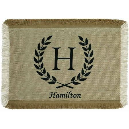 - Personalized Rustic Country Placemat, Available in 4 Colors