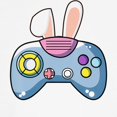 thumbnail image 3 of CafePress - Video Game Controller With Bunny E Baseball Jersey - Kids Cotton Baseball Jersey, 3/4 Sleeve Shirt, 3 of 4
