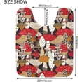 thumbnail image 6 of SKYSONIC Bath Mats Toiletry Mat, Fluffy Plush Absorbent Bath Rugs Carpet with Non Slip Bottom for Bathroom Floor Toilet Tub and Shower-Mushroom World, 6 of 7