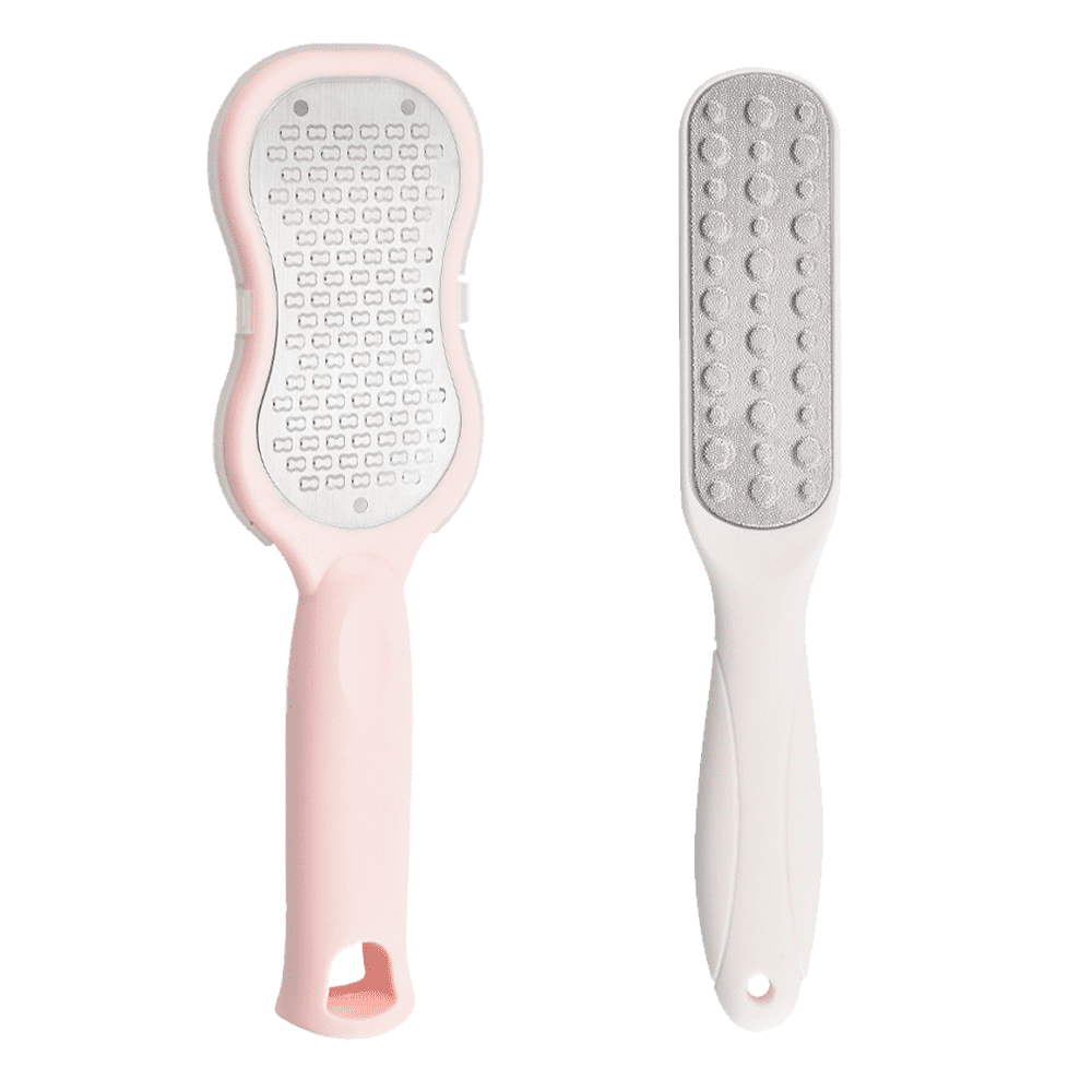 Professional Pedicure Rasp Foot File Plus Finger Toenail Clipper Set