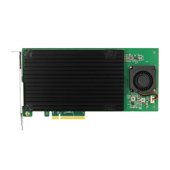 PCIe3.0 x8 to Quad-port M.2 NVMe Adapter
