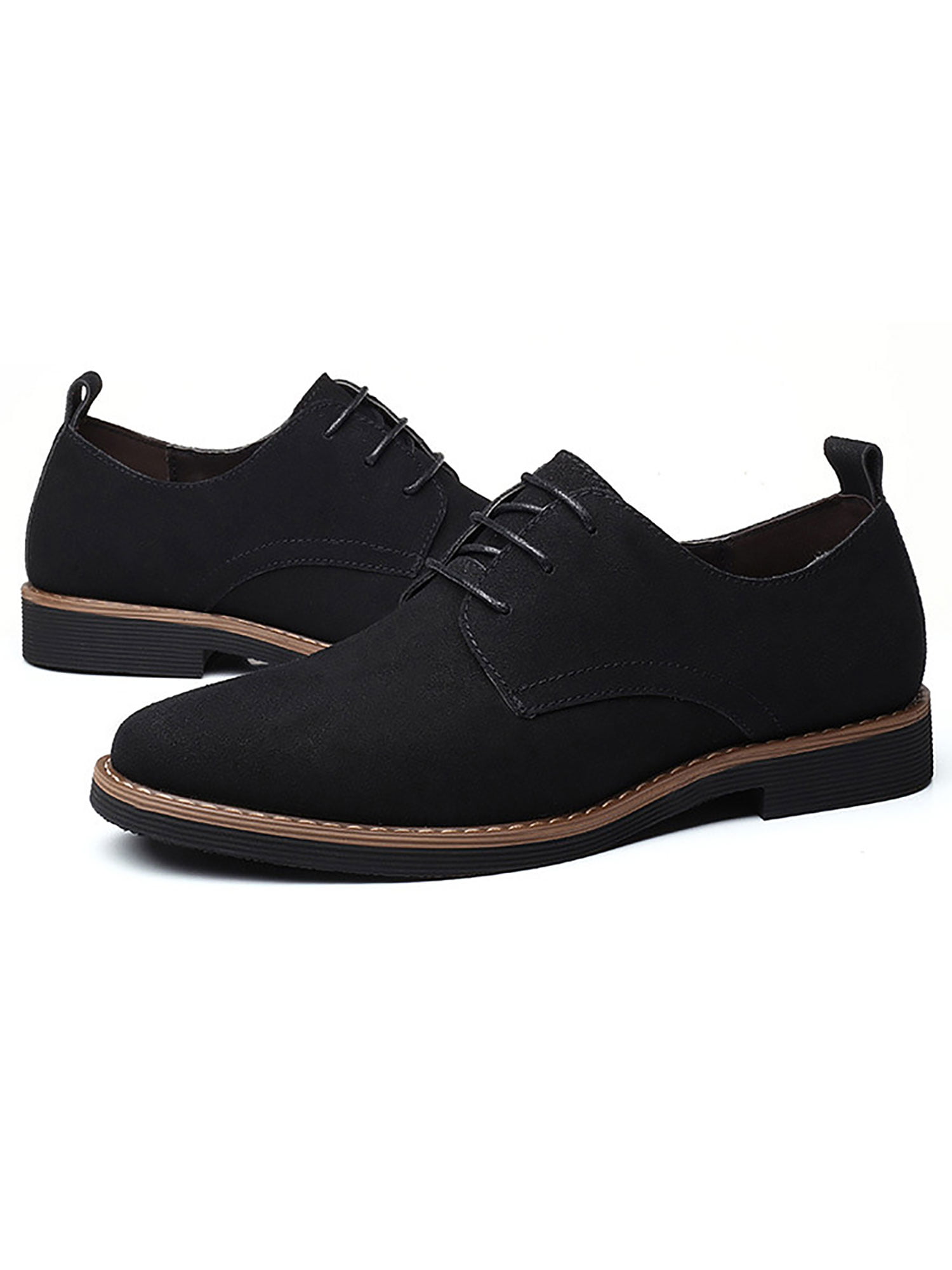 Men Shoes Casual Formal Leather Lace Up Oxfords Loafers Suede Business Man Flats 