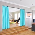 thumbnail image 2 of LAGarden 54"x96" Outdoor Curtain Tab Top Drape UV30+ Garden Pergola Yard Lawn Courtyard Lanai Patio Corridor 20 Pack LAGarden Modern, 2 of 9