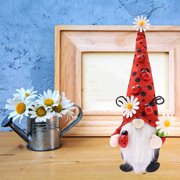 Teissuly Spring Faceless Old Man Faceless Doll Sitting Figure Creative Faceless Old Man Holiday Gift Ornament