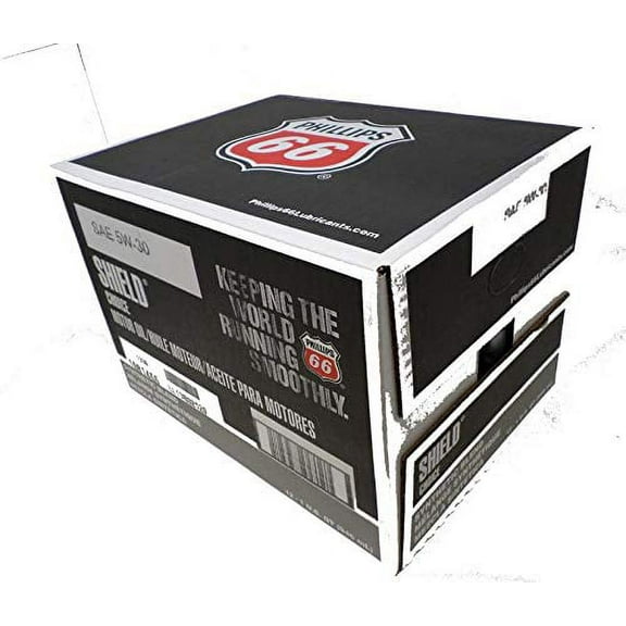 Phillips 66 5W30 Shield Choice Oil 12-Quart Case #1081455