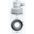 thumbnail image 2 of Adaptador de manguera tipo B para bombas, paquete de 2, adaptador de manguera de piscina para accesorios de 1,5" y 1,25",, 2 of 5