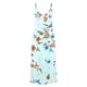 thumbnail image 3 of Puntoco Vestidos Mujer Verano Casual Suelto Sin Mangas Vestidos Sueltos Vestido Estampado Floral Girasol, 3 of 4