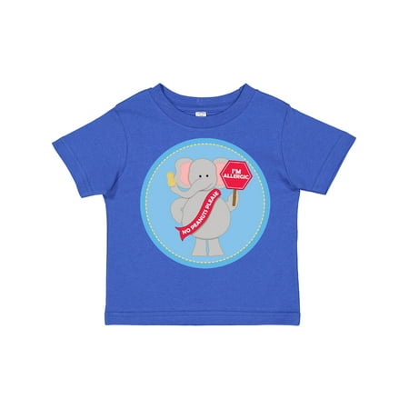 

Inktastic Peanut Allergy Elephant Gift Toddler Boy or Toddler Girl T-Shirt