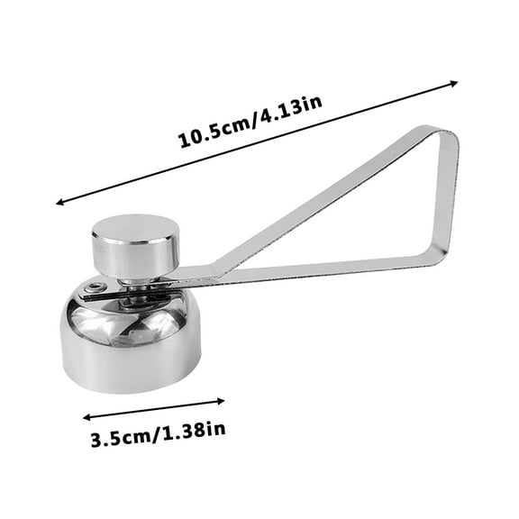 Stainless Steel Eggs Opener Efficient Peeler Tool For Kitchen With Easy Crack Removal Soft Hard Boiled Durable Removable