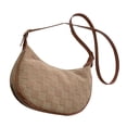thumbnail image 3 of Bolso de hombro individual para mujer, bolso de hombro ajustable para mujer, bolso bandolera de lona, funcionamiento suave, 3 of 12