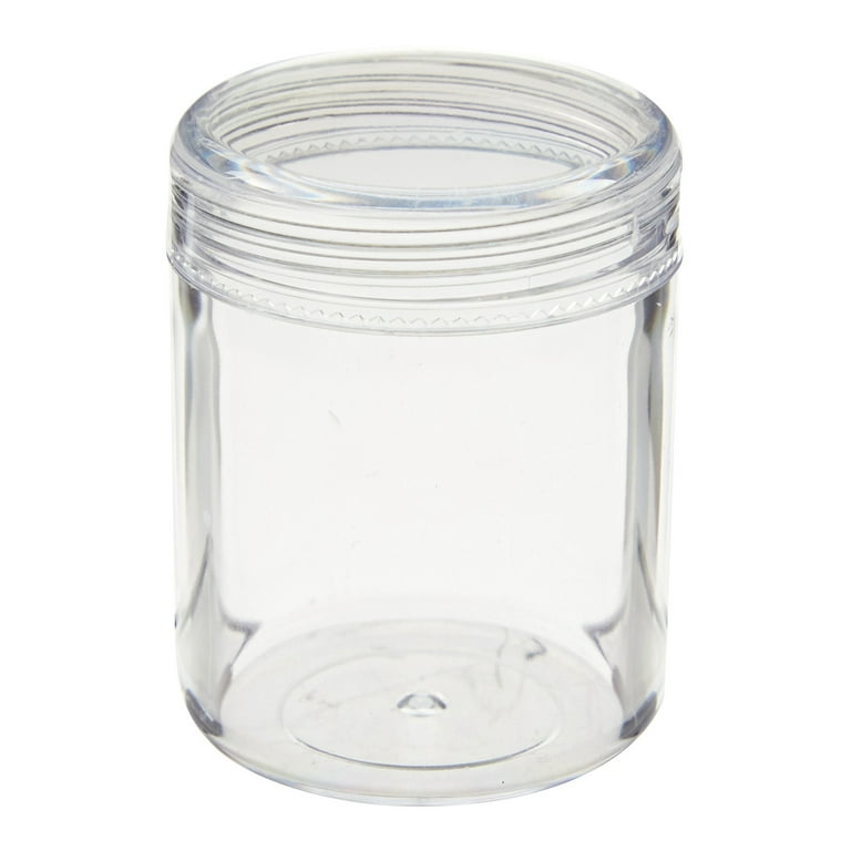4 Ounce Empty Clear Plastic Slime Jars, 21 Smart Travel Products   Customers Give Perfect 5-Star Ratings