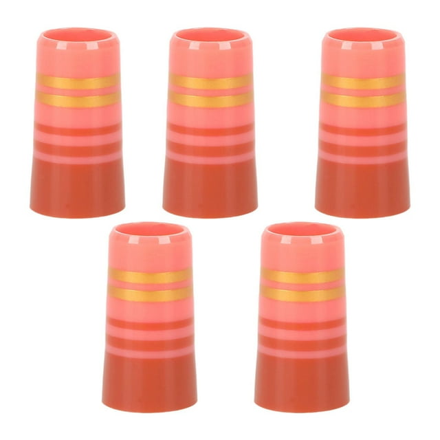 5 piezas de manga de golf Ferrules Accesorios de golf Suministros Herramientas de equipos Tapas de extremo rosa