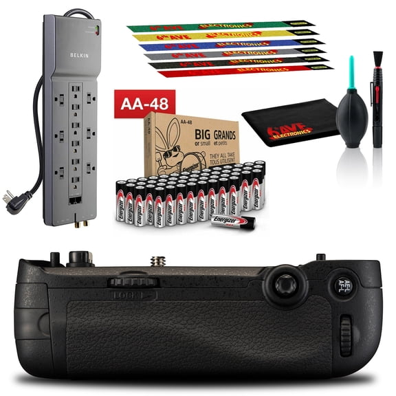 Nikon MB-D16 Multi Battery Grip for DSLR Cameras Bundle with Accessories (International Model)