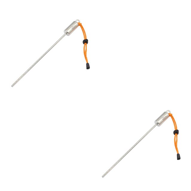 pitrice Keep Diving Pointer Rod Noise Maker Underwater Tickle Rattle Stick Handheld Probe Hand Lanyard Outdoor Tool Diver Orange 2Set