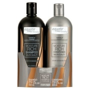 Equate Beauty Moisture Rich Shine Enhancing Daily Shampoo & Conditioner with Vitamin E, Full Size Set - 2 Piece