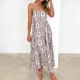thumbnail image 1 of Qiopertar Robe d'Été Imprimée Décontractée Sans Manches Col Rond en Solde Livraison Gratuite à Moins de 5$ jusqu'à 90 % de Réduction, 1 of 4