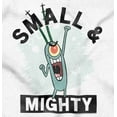 thumbnail image 2 of Plankton Cartoon Small and Mighty Romper Boys or Girls Infant Baby Brisco Brands NB, 2 of 6