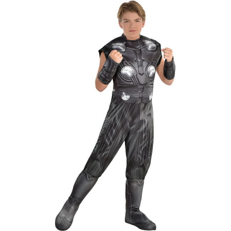 Party City Avengers: Endgame Thor Costume for Children, Size Large, Includes Boot Covers, a Belt, and Wrist Guards