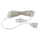 thumbnail image 2 of Cable de extensión transparente para decoración de cadena LED de Navidad y bodas, 2 of 8
