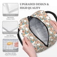 thumbnail image 5 of Haiem Cute Rabbit Floral Printed Lunch Bag Women, Lunch Box Lunch Bag for Women, Small Leakproof Cute Lunch Tote Large Capacity Reusable Insulated Cooler Lunch Container, 5 of 6