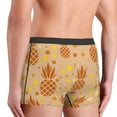 thumbnail image 5 of Disketp Pineapples Men'S Boxer Briefs,Soft And Breathable Cotton Underwear With Comfortflex Waistband, 5 of 8