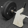 thumbnail image 2 of Wooden Deadlift Jack Barbell Jack Barbell Lift Jack for Weight Training Bar, Barbell Stand Barbell Lifting Board, 2 of 9