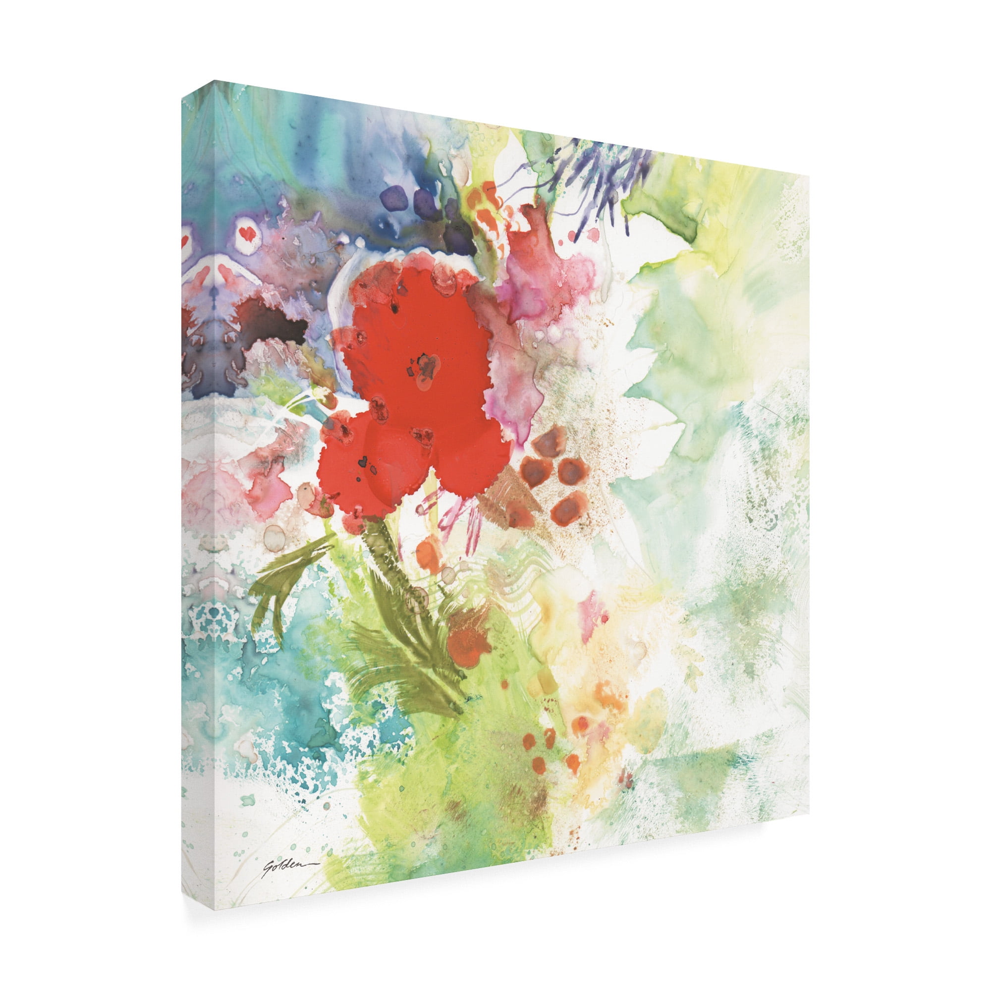 Trademark Fine Art 'Hello Birdie' Canvas Art by Mindy Lacefield
