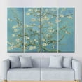 thumbnail image 4 of Almond Blossom Art Canvas, The Blossoming Almond Tree Canvas, Famous Poster, Tree Canvas, Vincent Home Decor Poster, Botanical Printed Canvas, Canvas Wall Decor - 3P-Natural Framed, 4 of 9