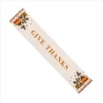 thumbnail image 5 of Chemin de Table d'Automne 70 Pouces de Long Orange Citrouille Érable Coton Lin Foulards de Commode Chemin de Table pour Cuisine Café/salle à Manger/canapé/table d'Appoint Chambre Maison Salon Foulards Déco pour Fête Di, 5 of 5