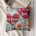 thumbnail image 3 of YINGXI  Pillow Covers, Throw Pillow Covers, for Women Men Teen Girls, Best Friend Birthday Gifts for Women, for Christmas 18x18in, 3 of 5