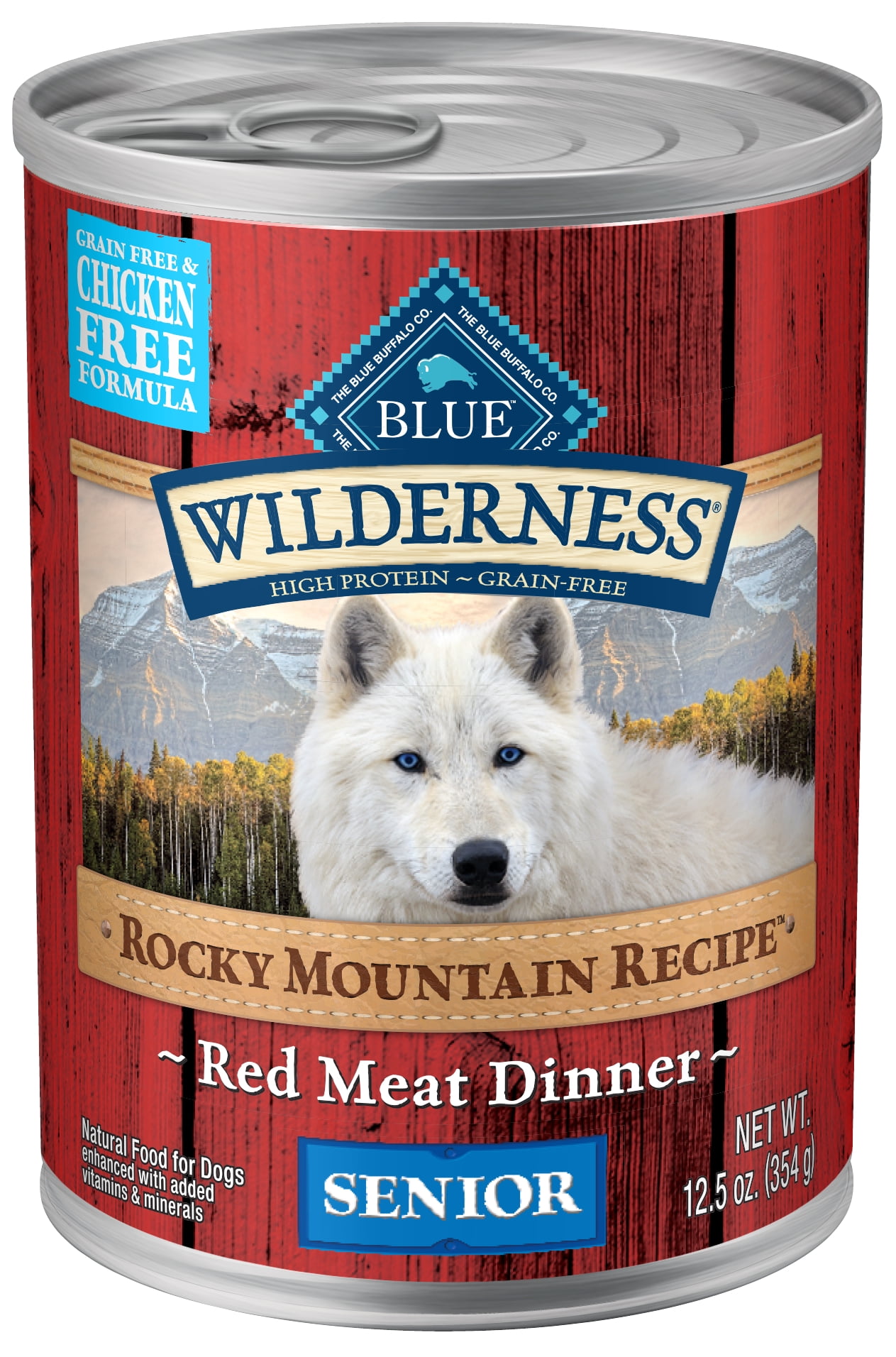 Blue Buffalo Wilderness Rocky Mountain Recipe High Protein ...