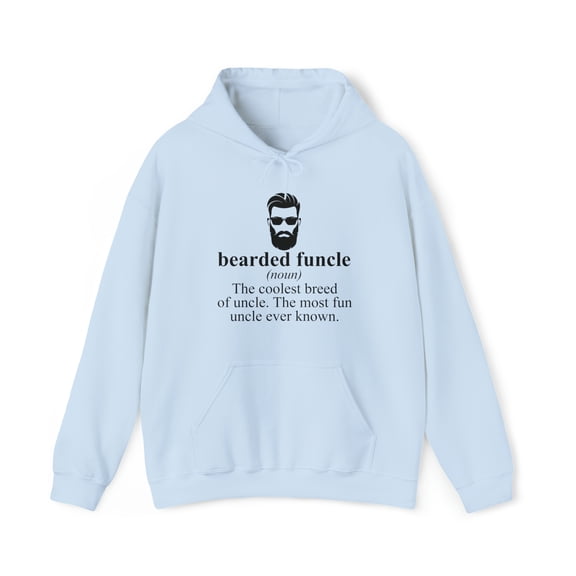 Bearded Uncle Beard Cool Brother Hoodie, Gifts, Hooded Sweatshirt