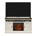 Ameriwood Home Ashton Lane Electric Fireplace TV Stand for TVs up to 65
