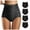 Black, variant on Yammkia Underwear for Women High Waist Women's Breathable Underwear, Moisture Wicking Keeps You Cool & Comfortable (Beige,M)
