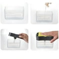 thumbnail image 3 of US 2 Pack 2-in-1 Liquid Soap Pump Press Dispenser Sponge Holder Rack w/ Sponge, 3 of 5