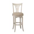 thumbnail image 2 of Hillsdale Embassy 30" Swivel Bar Stool in White, 2 of 2