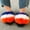 C, variant on Women's Summer Fashionable Mixed Fuzzy Faux Fur Slide Slippers Fluffy Amazing Sandals Outdoor Shoes Big Size