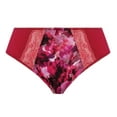 thumbnail image 4 of Elomi Morgan High Leg Brief Panty (4118),XL,Berry Crush, 4 of 6