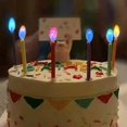 thumbnail image 5 of Birthday Cake Candles Happy Birthday Candles Colorful Candles Holders Included (Colorful, 48), 5 of 5