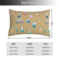thumbnail image 2 of Salouo Chemistry Class Pattern Pillow Cases,1PC Pillow Covers with Envelope Closure Decorative Pillow Case for Bed Couch,Pillows Not Included-16"x24", 2 of 6