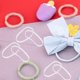 thumbnail image 5 of 300 minibandas elásticas transparentes para el pelo, con caja, para niñas, niños y mujeres, accesorios para el pelo., 5 of 7
