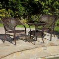 thumbnail image 1 of Home Loft Concepts Cristiano 3 Piece Wicker Bistro Set, 1 of 10