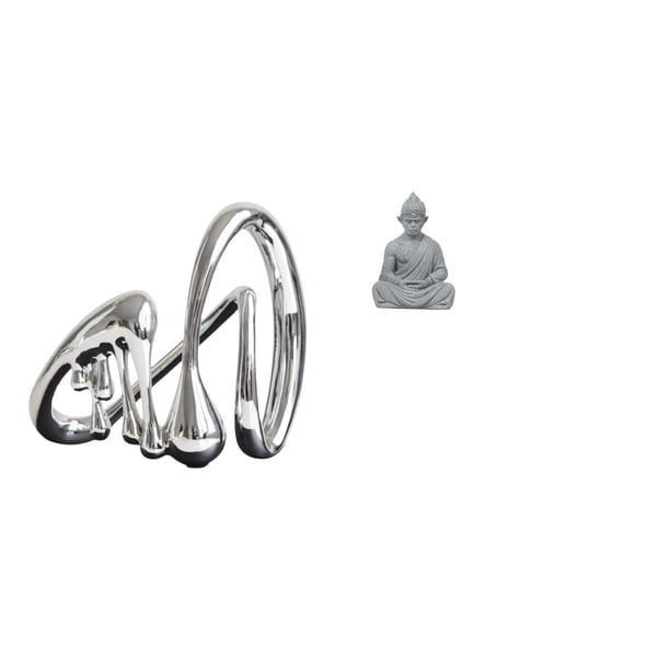 Estatua de arte abstracto,Estatua de resina para decoración del hogar,manualidades y obras de arte.,Estatua de mono,Estatua de Buda Mono para Interiores y Exteriores Budista,Figuras en