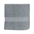 thumbnail image 2 of (4 pack) Mainstays Basic Washcloth, Soft 100% Cotton and Highly Absorbent Washcloth, Grey, 2 of 6