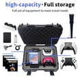 thumbnail image 2 of Compatible con PS5, PS5 Slim y PS5 Pro. Funda rígida portátil protectora para consolas de videojuegos, ideal para un almacenamiento seguro, 2 of 6