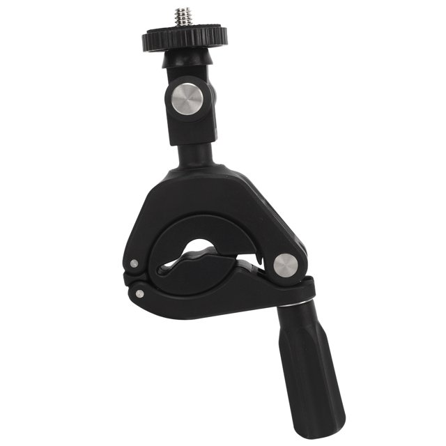 Soporte Para Manillar De Cámara De Bicicleta, Soporte Para Cámara De Acción Para Bicicleta, ángulo De Ajuste, Tornillo De 1/4 De Pulgada Para Andar En Motocicleta