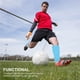 thumbnail image 3 of Naiovety 1 par de calcetines de espinilleras de fútbol para adultos y niños, soporte deportivo para piernas, mangas de pantorrilla, almohadillas de alta Deportes y aire libre Azul/M Naiovety OD010427-12, 3 of 6