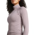 thumbnail image 3 of Women's Under Armour Vanish Seamless Crop Quarter Zip Top Color: Black Size: MEDIUM, 3 of 4
